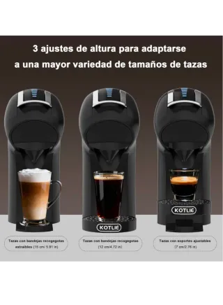 Cafetera Espresso Cápsulas Kotlie 5 en 1 Multicaps
