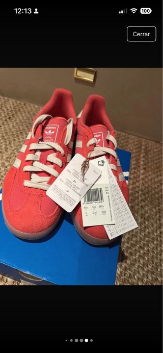 Adidas Gazelle Indoor Rojas