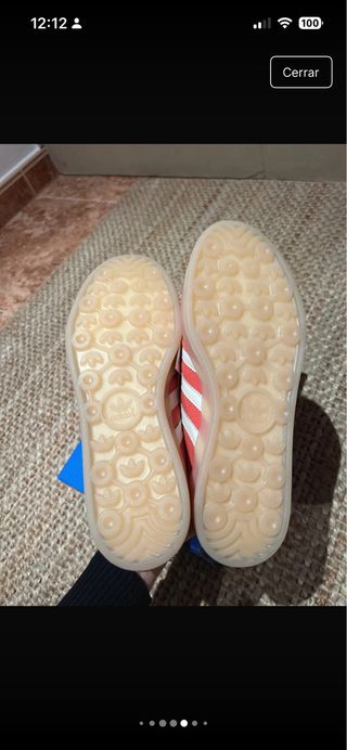 Adidas Gazelle Indoor Rojas