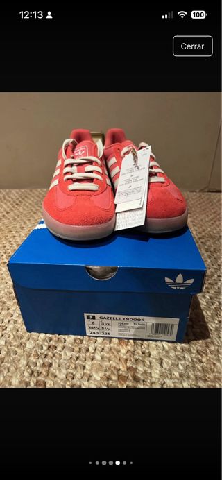Adidas Gazelle Indoor Rojas