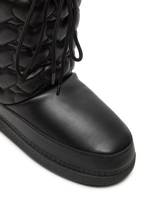 Stivali da neve Moschino neri cuori tg 39/40