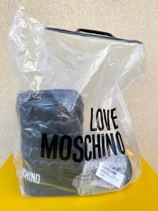 Stivali da neve Moschino neri cuori tg 39/40