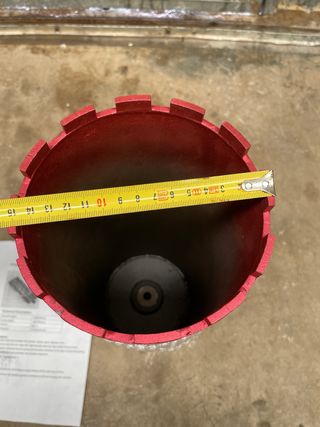 Corona Diamante Ø 15cm Perforadora