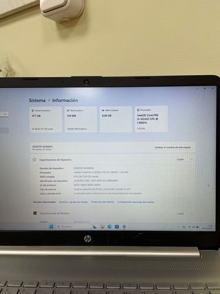 HP 15s-fq1089ns i5-10 512M2 -108580-