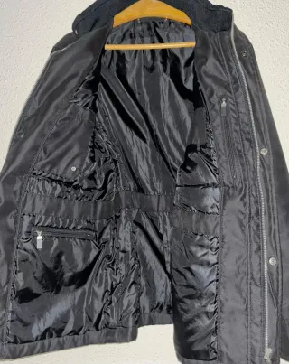Chaqueta Negra Hombre