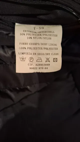 Chaqueta Negra Hombre