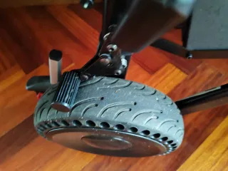 Silla Eléctrica Negra y Azul Itrion