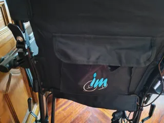 Silla Eléctrica Negra y Azul Itrion