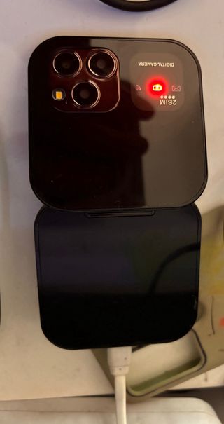 i16 Pro Telefono Cellulare Piccolo Nero tutto in f