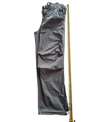 2 pantaloni tg 40 beige/grigio