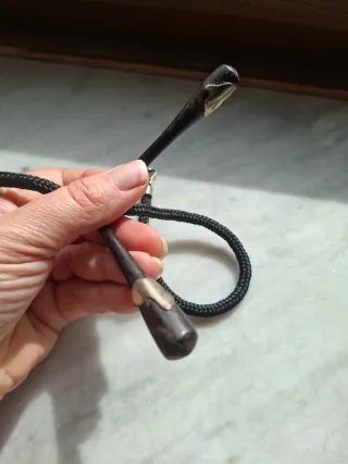 Collana africana con pendenti in legno