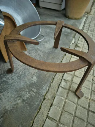 Fogon de hierro forjado