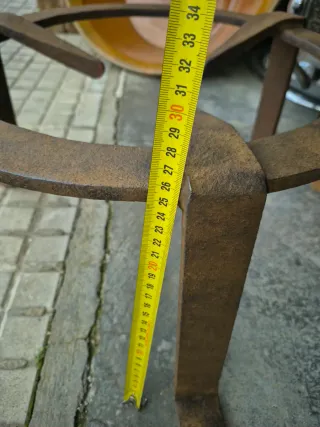 Fogon de hierro forjado