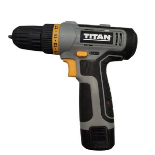 TALADRO/ATORNILLADOR DE BATERIA TITAN TTG869DDH+BATERIA, CARGADOR Y MALETIN
