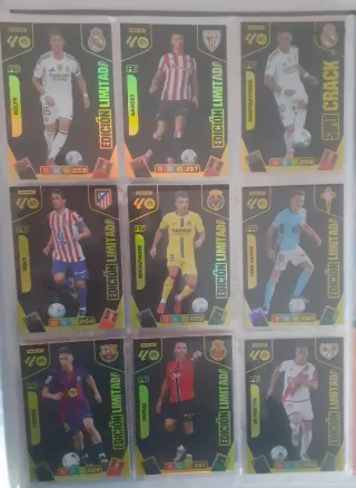 Álbum Adrenalyn 25/26, con 593 cromos