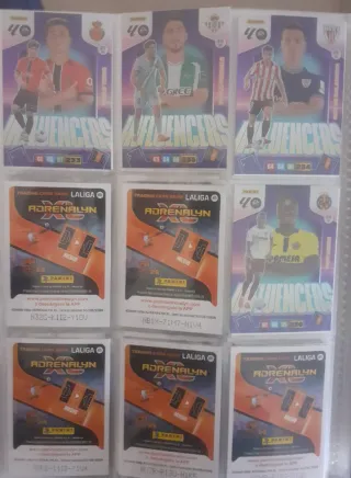 Álbum Adrenalyn 25/26, con 593 cromos