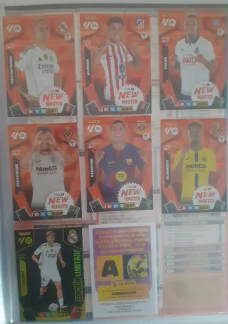 Álbum Adrenalyn 25/26, con 593 cromos