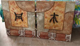 Cuadro decorativo oriental