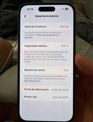 iPhone 16 128GB Azul