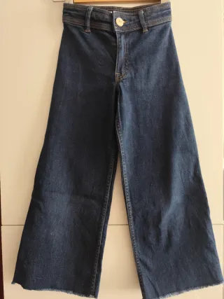 Vaqueros Anchos Niña Talla 7