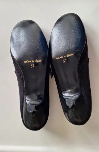 Zapatos Sandra Márquez Negros Talla 37