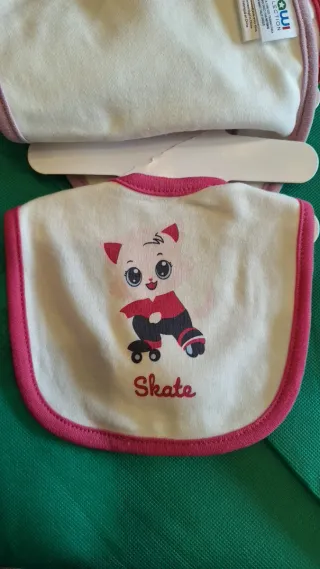 Set 3 bavaglini Love my Mum & Dad