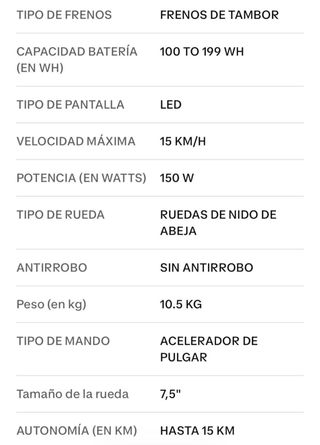 Patinete Eléctrico Segway Ninebot C2 Pro Niños