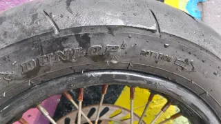 Rueda Pit Bike Dunlop con Llanta