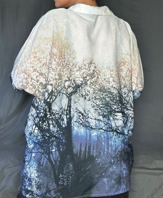 Camisa Mango Estampada