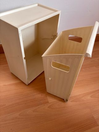 2 Cajas de Almacenamiento NLE de Ikea