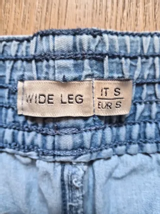 Pantaloni OVS donna a zampa ampia azzurri taglia S