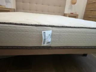 Colchón Flex 150x190 + Base Tapizada