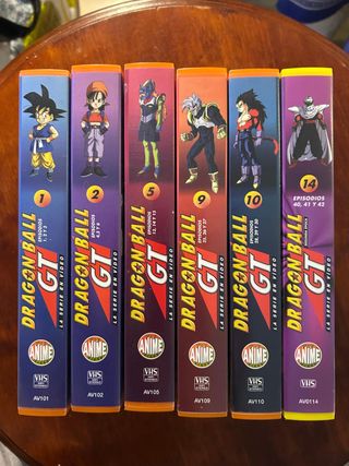 Películas dibujos animados y anime en VHS +7 años