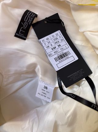 Vestido Matilde Cano floral amarillo talla 36