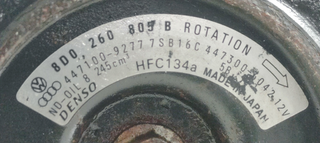 COMPRESOR AIRE ACONDICIONADO AUDI A4 BERLINA (B5)