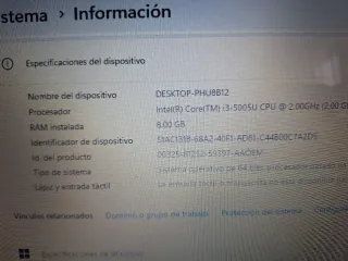 Portátil ASUS Negro con Grabadora Samsung