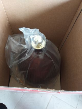 Kartell La Couple Vaso Vetro Ambra e Oro