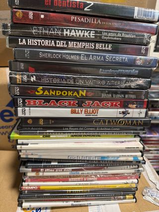 Lote DVDs: Acción, Crimen, Terror y Más