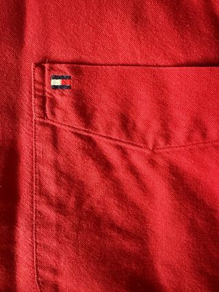 Camisa Tommy Hilfiger XL Roja