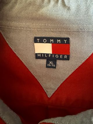 Camisa Tommy Hilfiger XL Roja