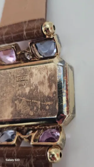 Orologio Feelings Argento 925 Placcato Oro