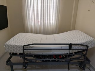 Cama articulada con colchón Nano Carbono