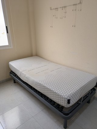 Cama articulada con colchón Nano Carbono