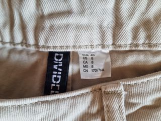 Pantaloni corti beige donna