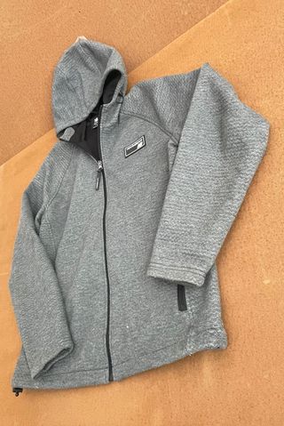 New Balance Chaqueta Cremallera Training Gris