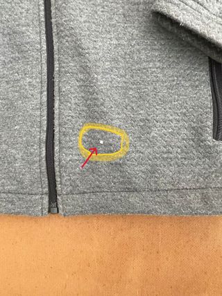 New Balance Chaqueta Cremallera Training Gris