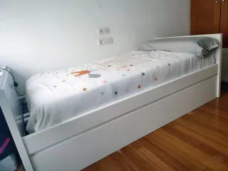 Cama nido 90x200cm lacada de calidad