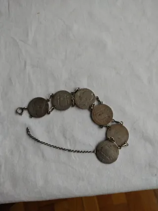 Pulsera monedas antiguas