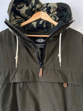 Chaqueta Dickies Anorak Verde Oliva Talla XS