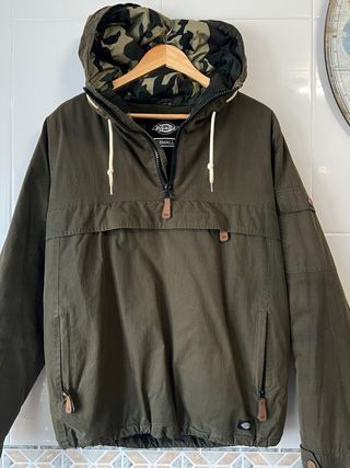 Chaqueta Dickies Anorak Verde Oliva Talla XS